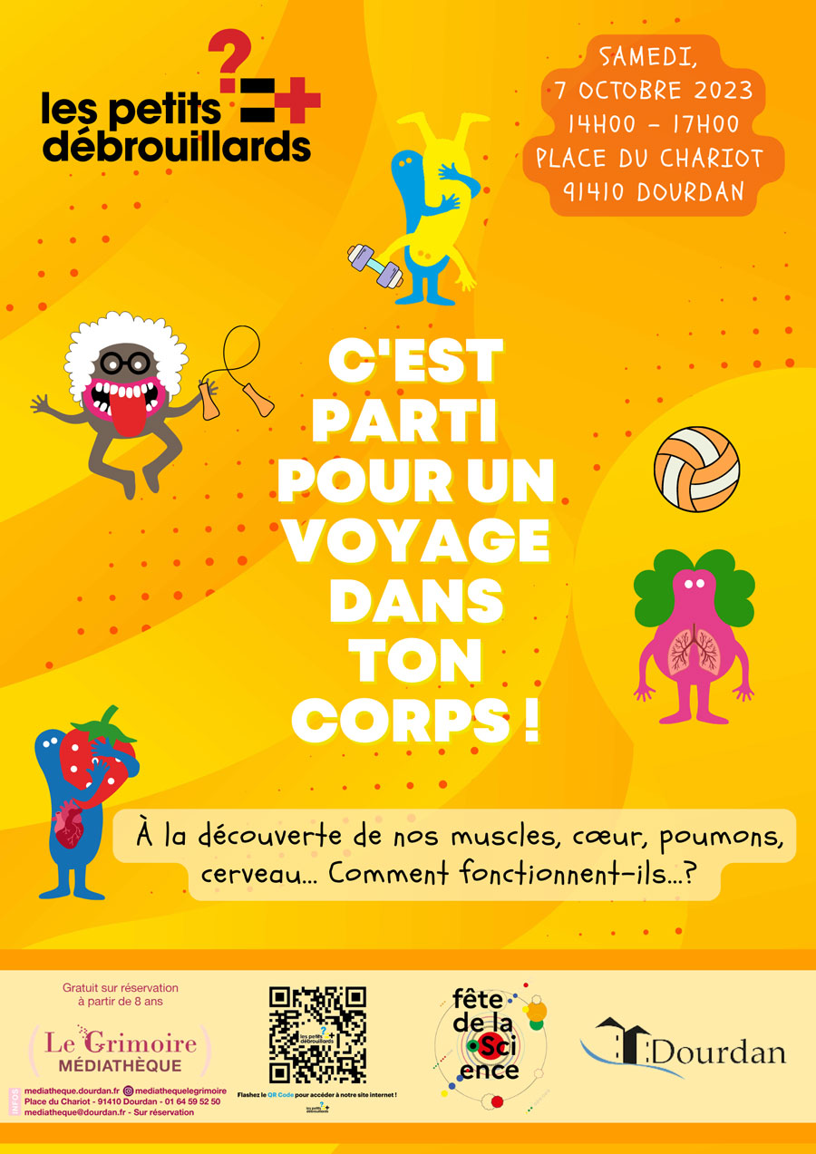 affiche atelier Voyage dans ton corps LesPetitsDebs